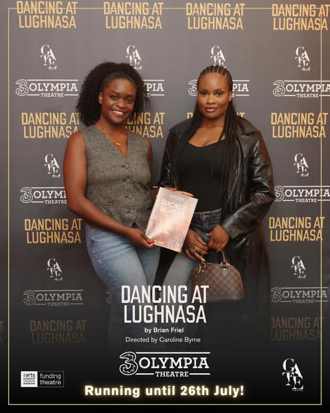 It was a very special evening at the opening night of @gatetheatredublin's production of 'Dancing at Lughnasa' at 3Olympia Theatre!

Brian Friel's moving and heart-warming masterpiece, directed by the amazing Caroline Byrne, is at 3Olympia Theatre until July 26th so see it while you can!

‘Triumphant, breathtakingly beautiful’ ★★★★★ – The Irish Times

‘Bewitching… note-perfect’ ★★★★ – The Stage

‘Marvellously exhilarating’ ★★★★ – The Irish Mail on Sunday

Tickets via @tmie