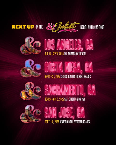 California amperSTANS, are you ready?! #AndJulietTour